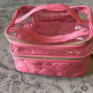 New Lug Whoosh Cosmetic Case with Clearview Top - pink